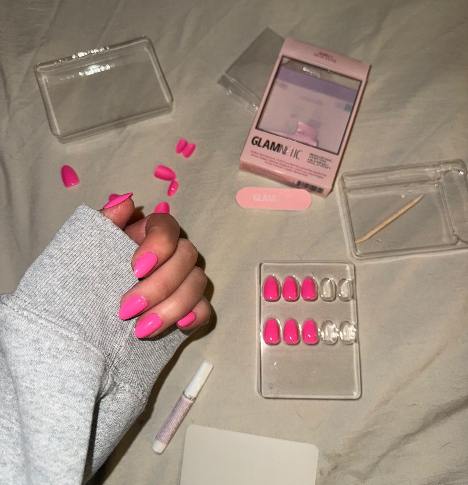 DIY nails only. Glamnetic never misses. 💖

#LTKGiftGuide #LTKBeauty #LTKselfcare