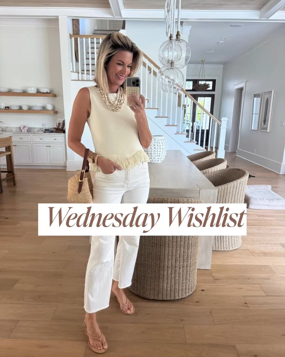 Wednesday wishlist including some fall pieces that Im eying and that are in my cart! Outfit I’m wearing included

#LTKSeasonal #LTKOver40