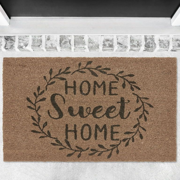 My Texas House Home Sweet Home Coir Doormat, 18" x 30" | Walmart (US)