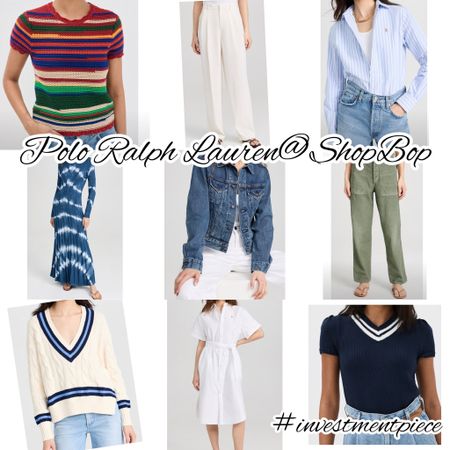 New to @shopbop but must have American Dressing? #poloralphlauren I’m loving these classic but fresh takes on everything from shirt dresses to sweater dresses to knits #investmentpiece 

#LTKOver40 #LTKStyleTip #LTKSeasonal