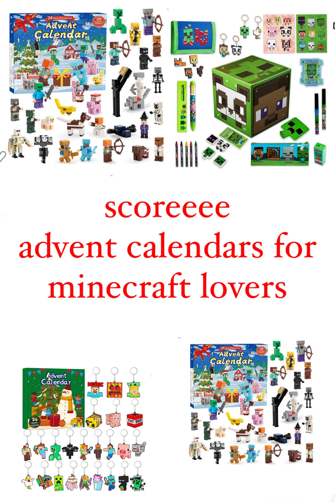Advent calendars for Minecraft lovers!

#LTKHoliday 

#LTKGiftGuide #LTKkids