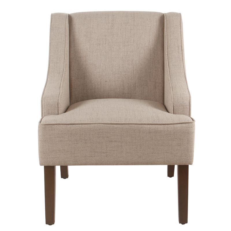 Classic Solid Swoop Arm Accent Chair - Homepop | Target