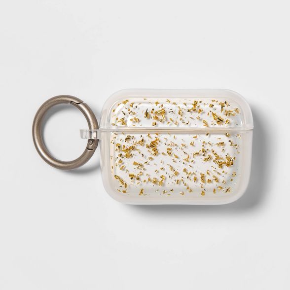 heyday™ Apple Airpods Pro Case - Gold Flakes | Target
