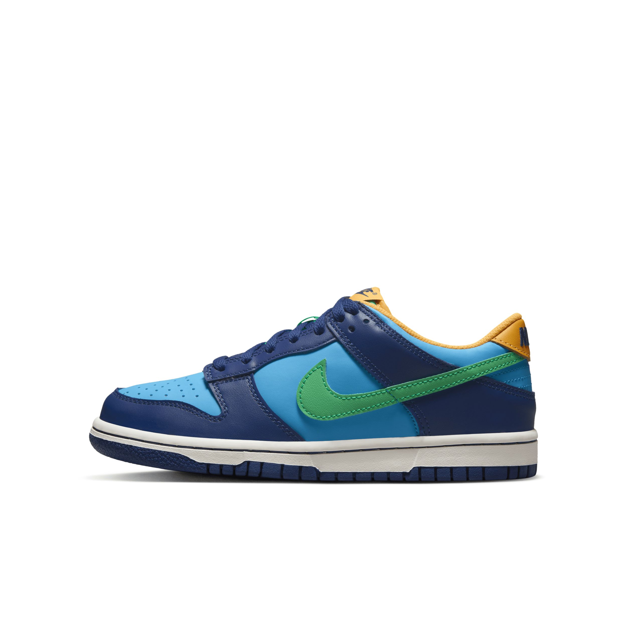 Nike Dunk Low Big Kids' Shoes in Blue, Size: 7Y | DV1693-401 | Nike (US)