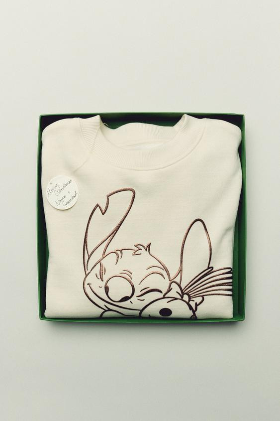 SHIMMERY LILO & STITCH © DISNEY SWEATSHIRT | Zara US
