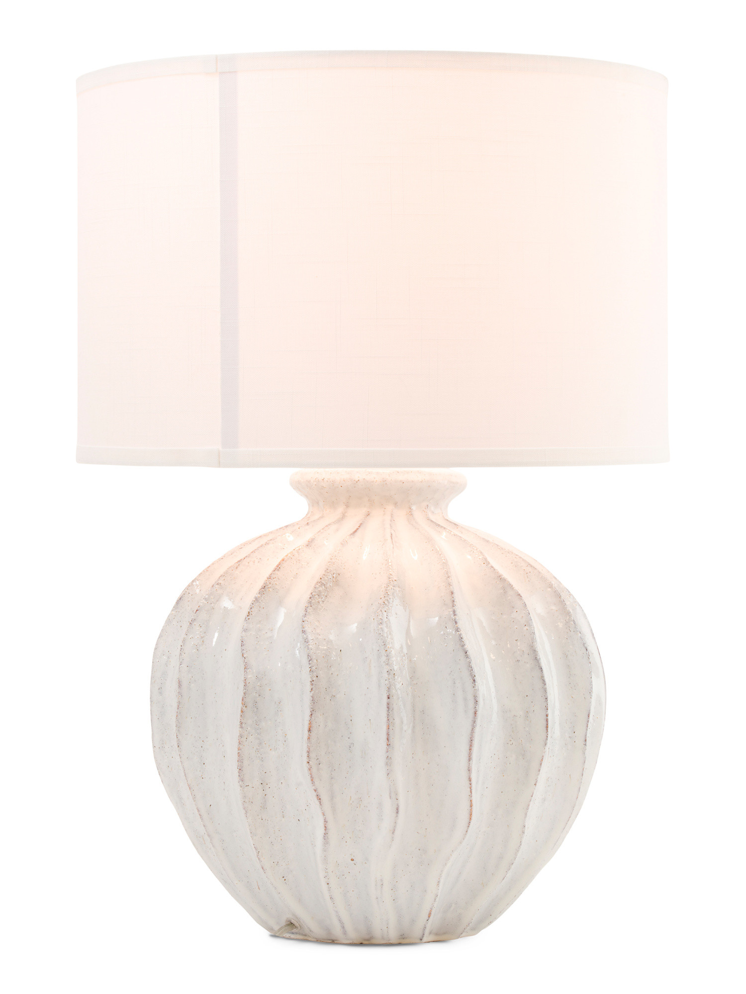 16x25 Textured Pot Table Lamp | Bedroom | Marshalls | Marshalls
