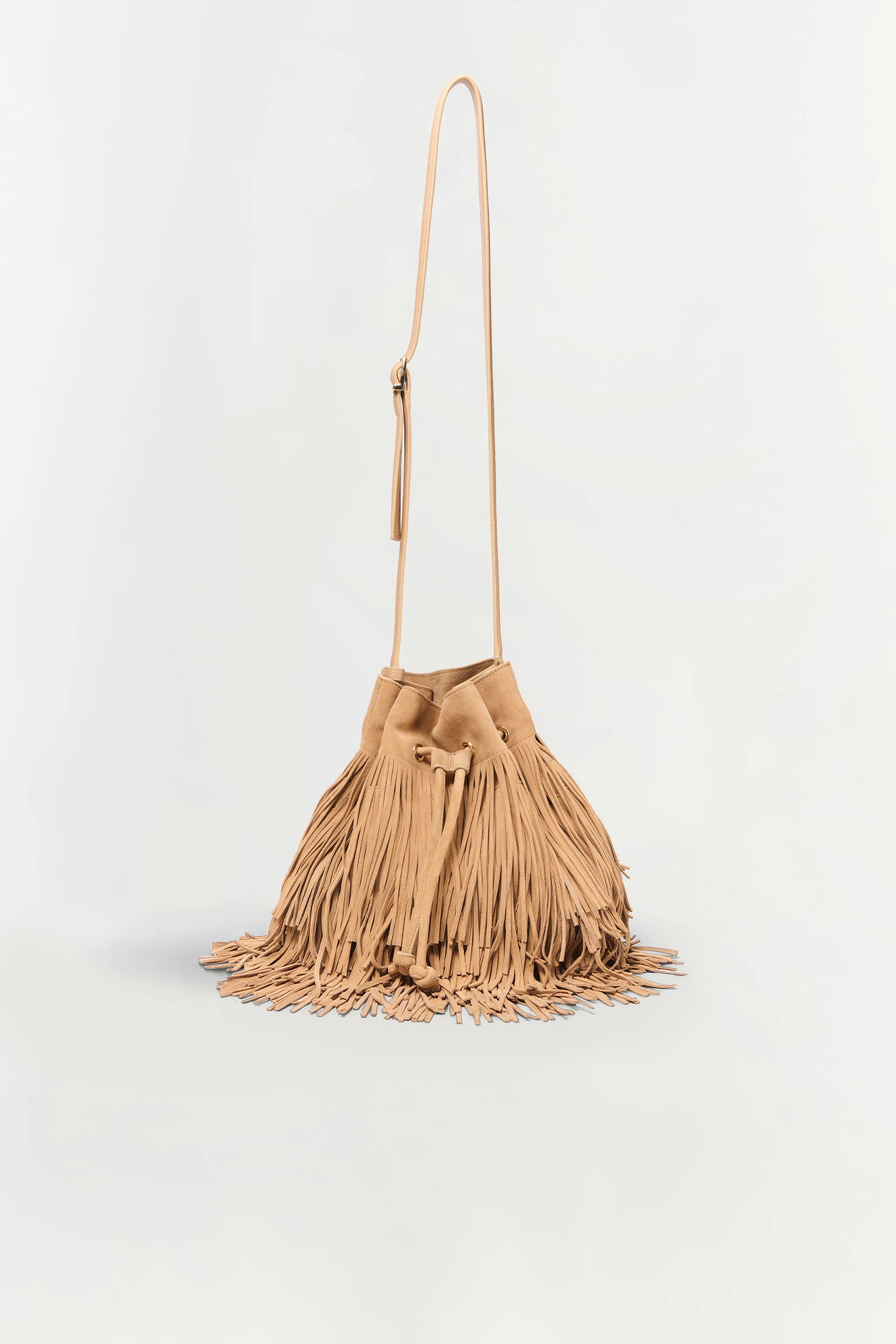Marena Suede Fringe Crossbody | Simkhai