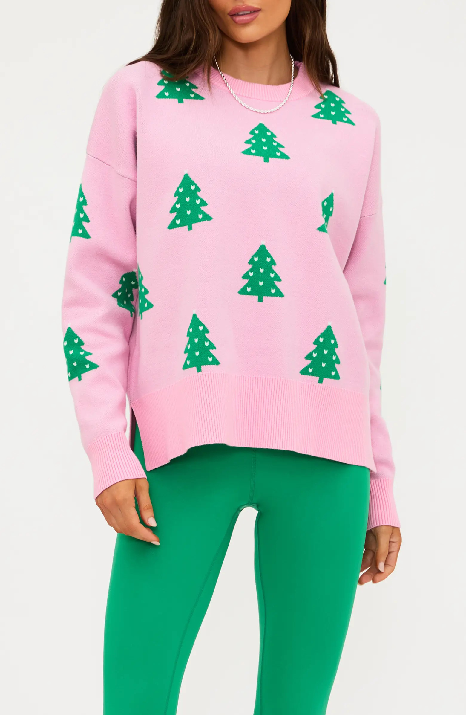 Beach Riot Callie Christmas Tree Sweater | Nordstrom | Nordstrom