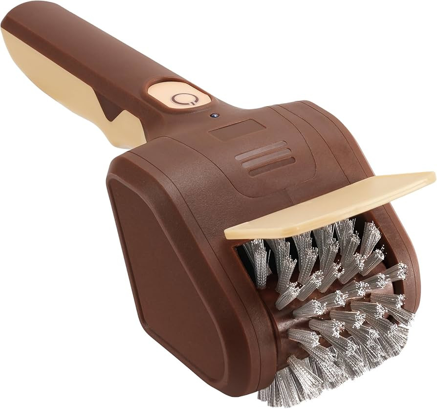 Electric Grill Brush for Outdoor Grill, Cordless Electric BBQ Grill Cleaner, Rechargeable Grill C... | Amazon (US)