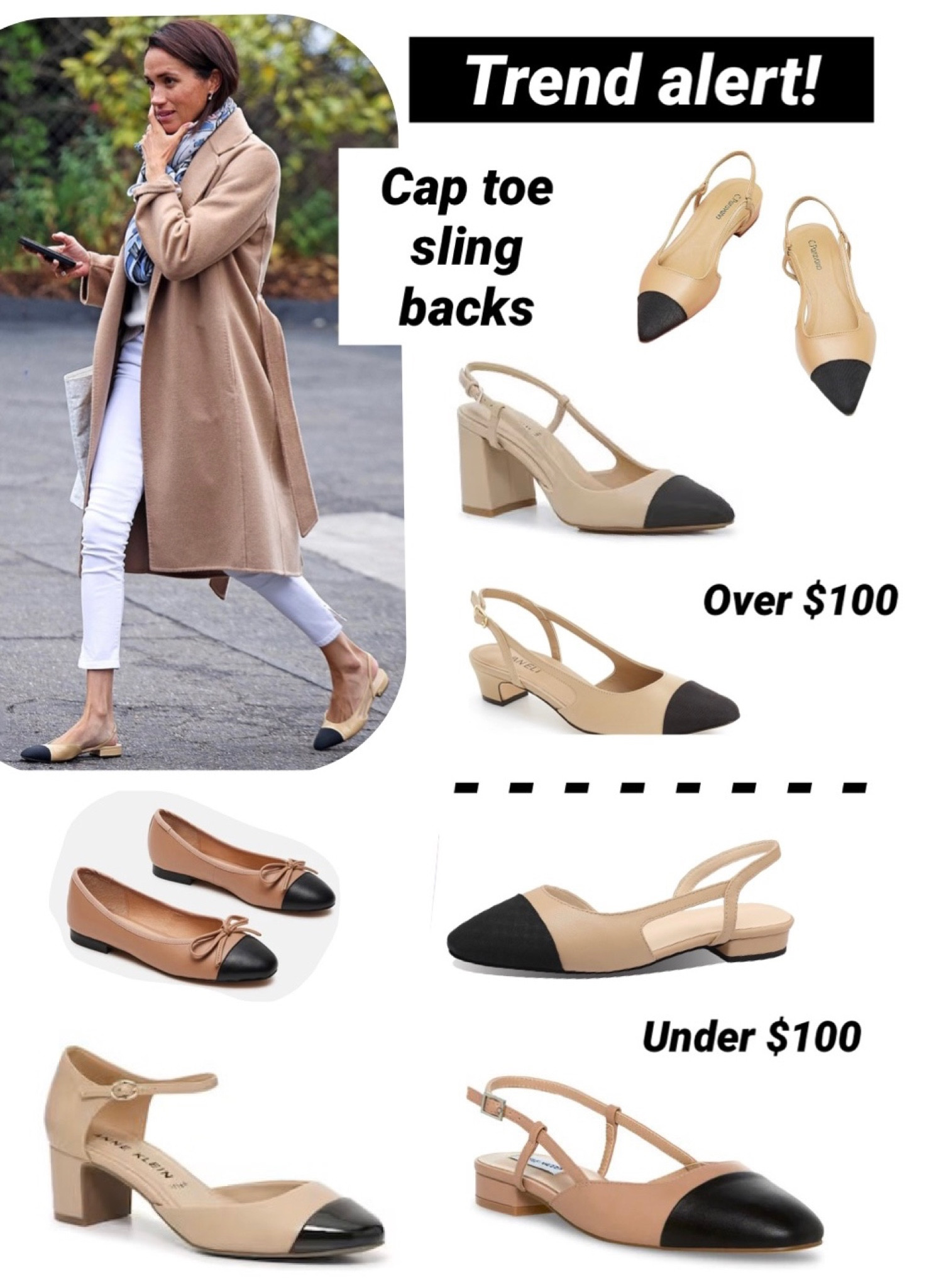 Trend alert! Cap toe sling backs and ballet flats are trending for fall and so easy to wear! Elevates your outfit, wear with skinny jeans, wide leg jeans, skirts and dresses


#LTKshoecrush #LTKBacktoSchool #LTKstyletip