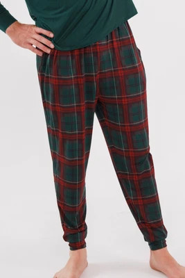 Holiday Heritage Plaid Women's Long Sleeve Ruffle Set | In My Jammers