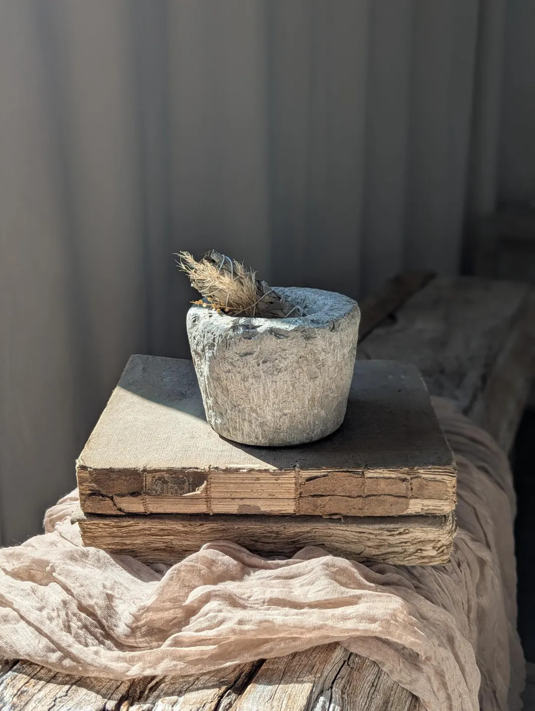 Vintage Stone Mortar - Etsy | Etsy (US)