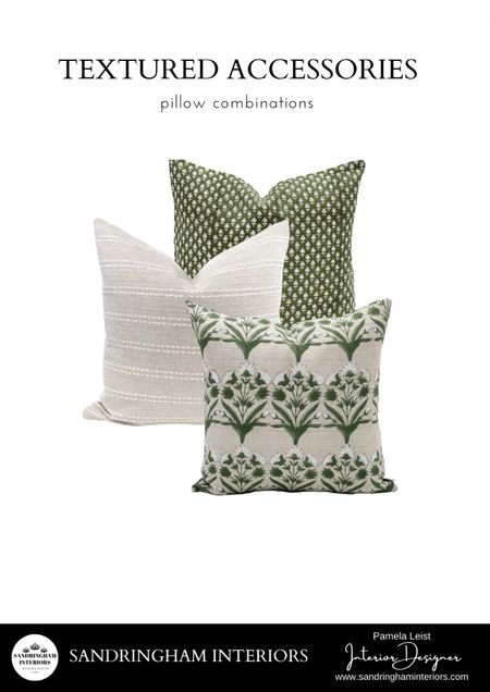 Pillow Combinations

Decorative pillows
Throw pillows
Green pillows
Cream pillows

#LTKFind #LTKhome #LTKstyletip