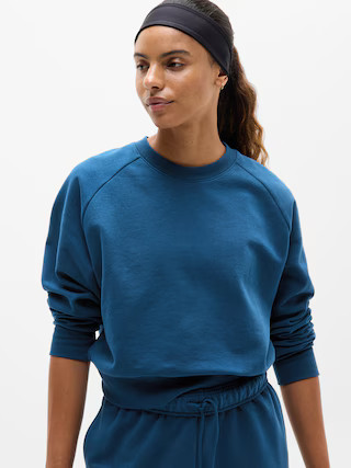 Forever Fleece Relaxed Crew Sweatshirt | Athleta
