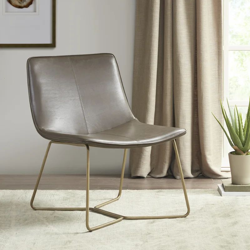 Klucevsek Faux Leather Side Chair | Wayfair North America