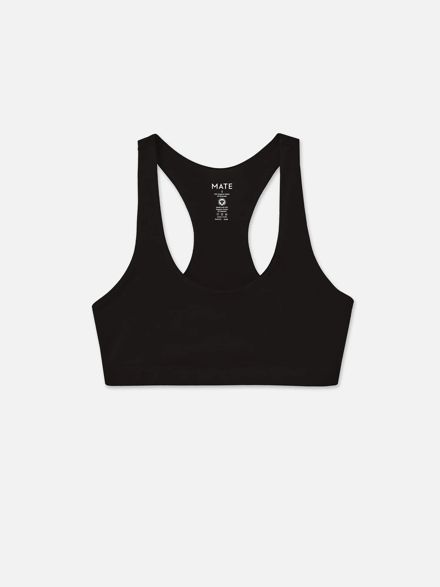 Organic Stretch Sports Bra | MATE The Label