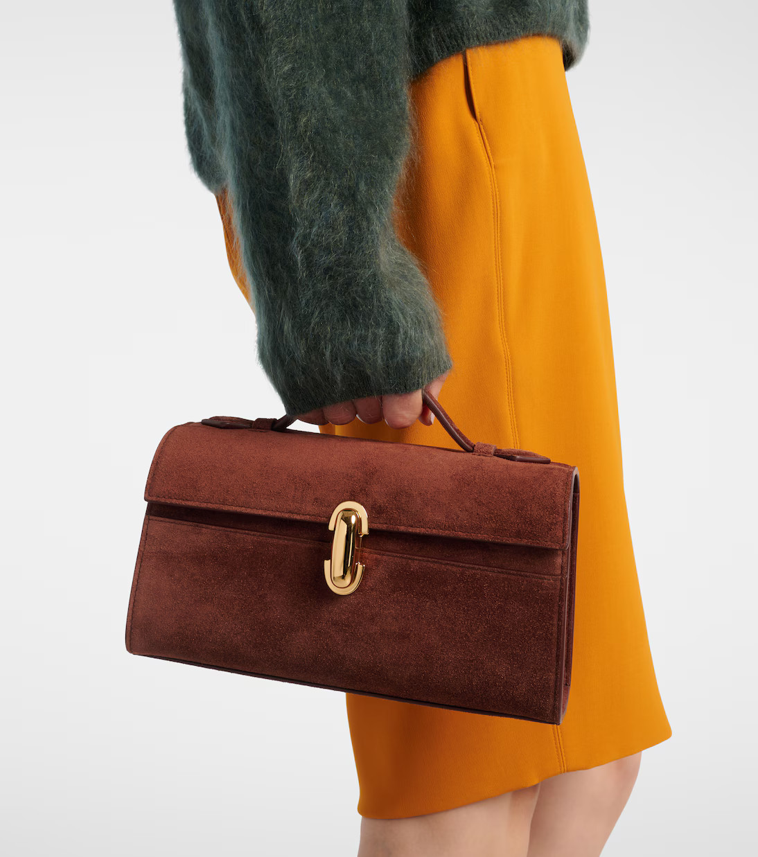 Symmetry Pochette suede tote bag | Mytheresa (US/CA)