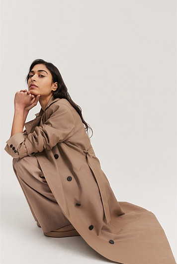 Relaxed Button Trench | Country Road (AU)