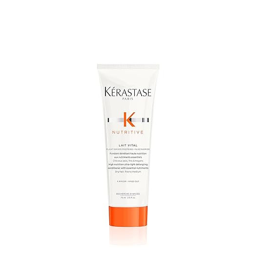 Kerastase Nutritive Lait Vital Hydrating Conditioner For Fine to Medium Dry Hair - Illuminates Sh... | Amazon (US)