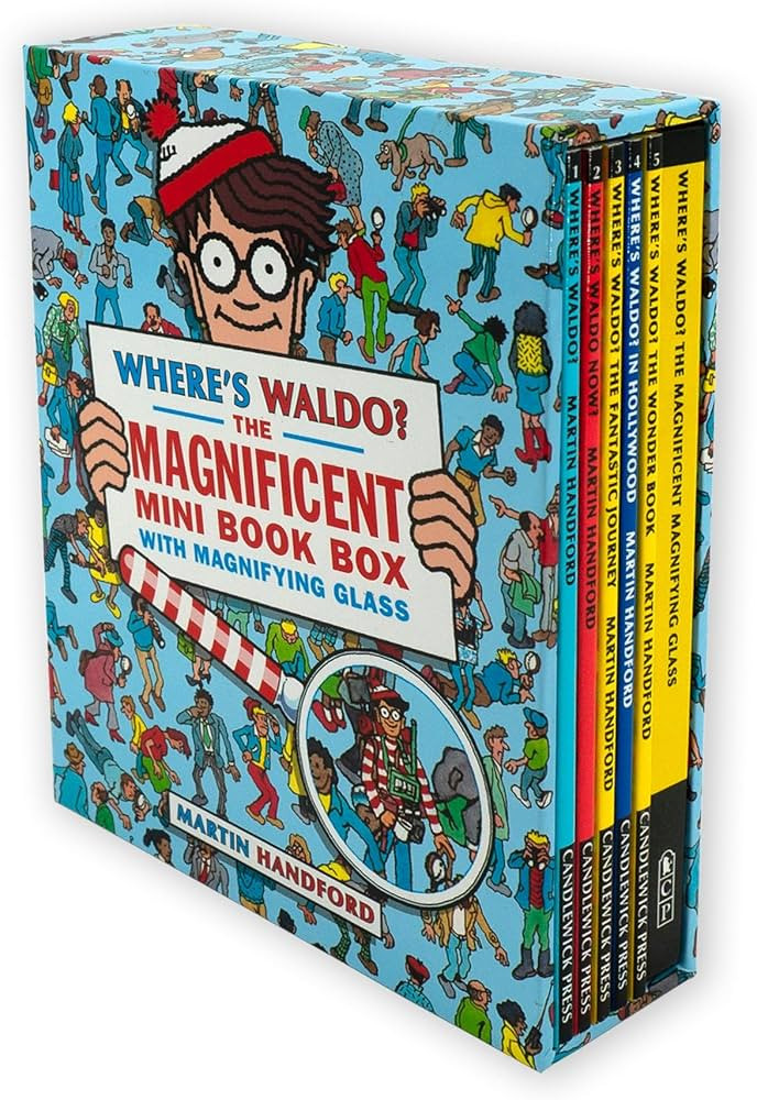 Where's Waldo? The Magnificent Mini Boxed Set: (A Compact, Travel-Sized Box Set of 5 Hidden Objec... | Amazon (US)
