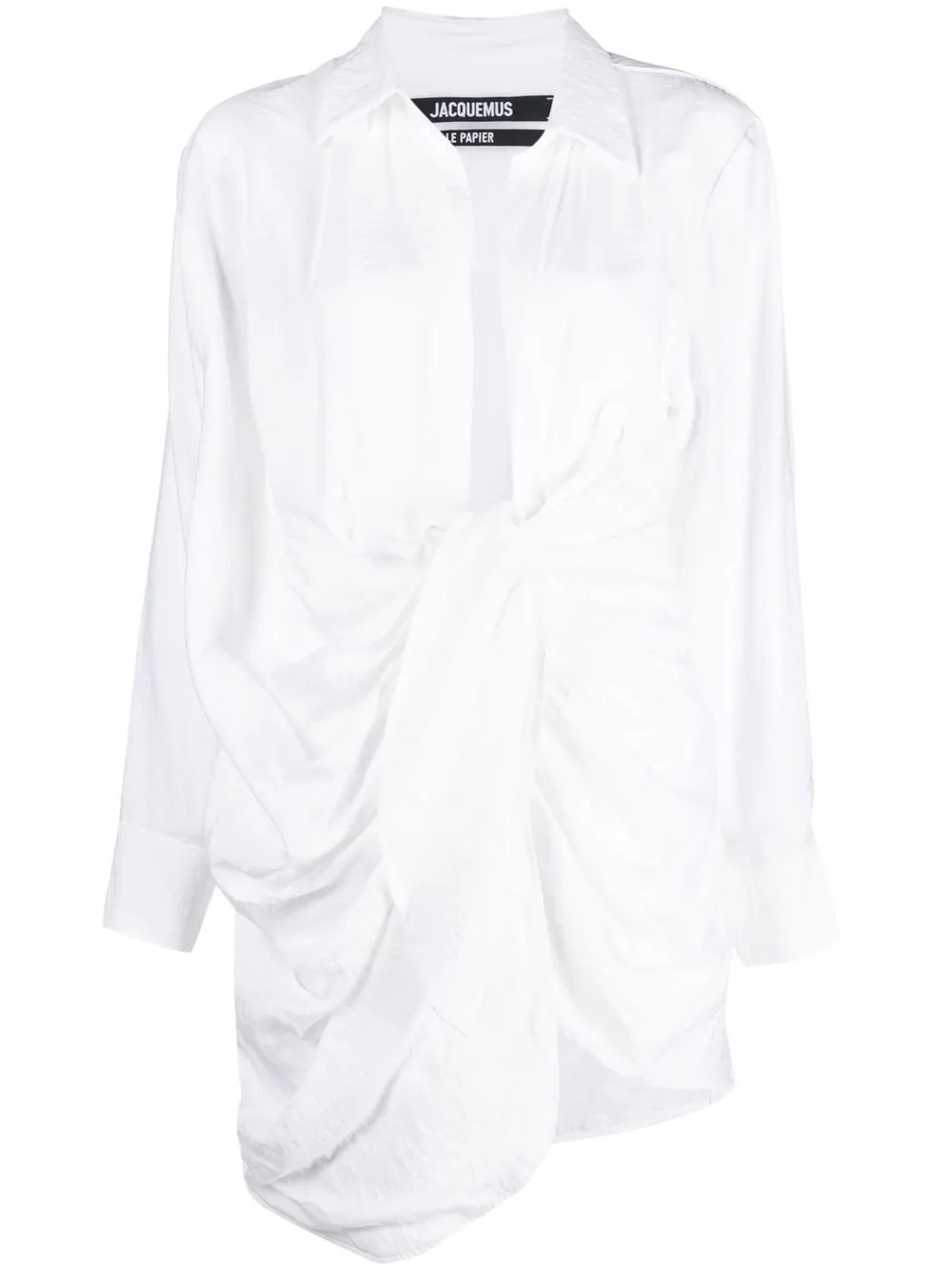 La Robe Bahia draped minidress | Farfetch Global