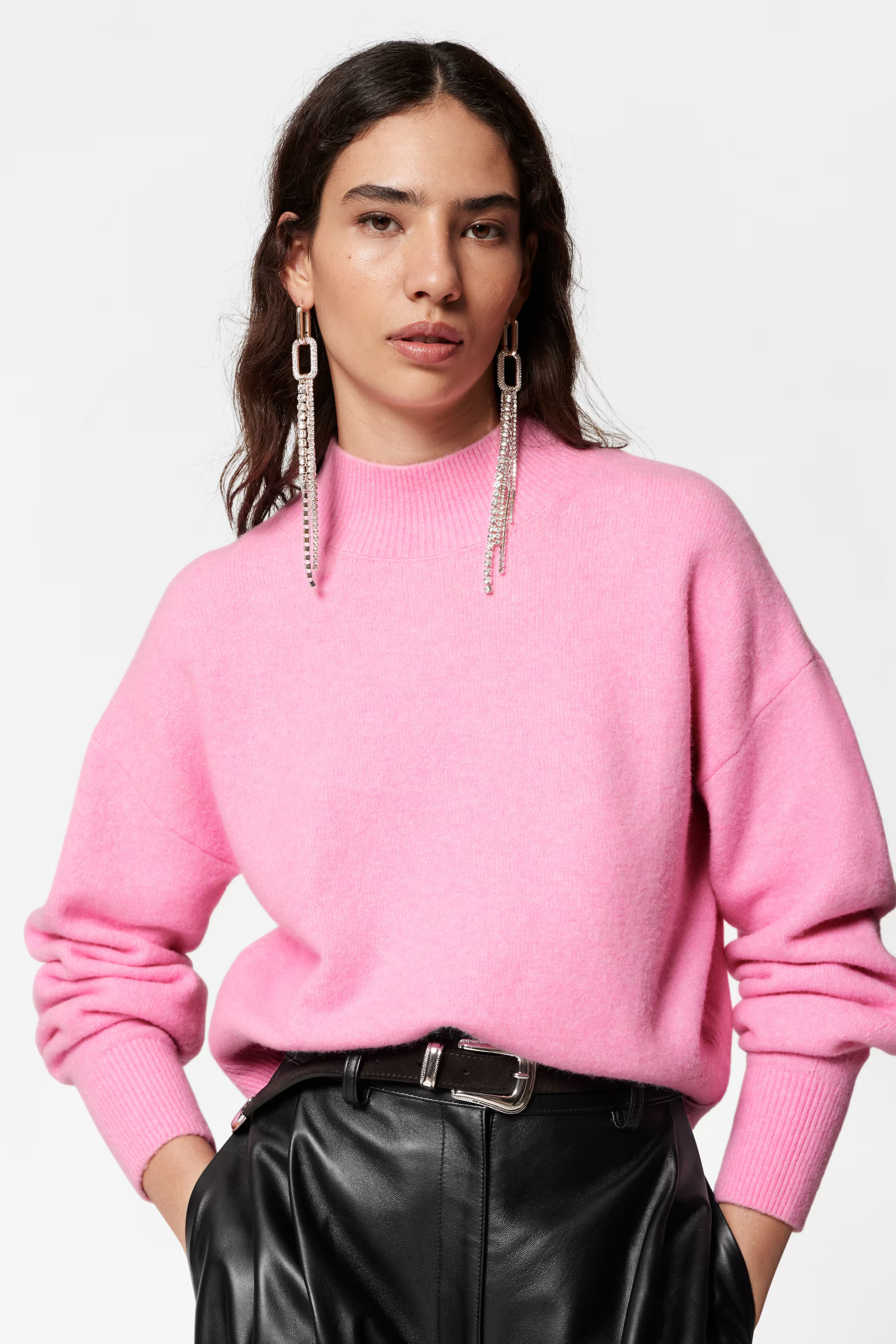 Trui met opstaande boord | H&M (DE, AT, CH, NL, FI)