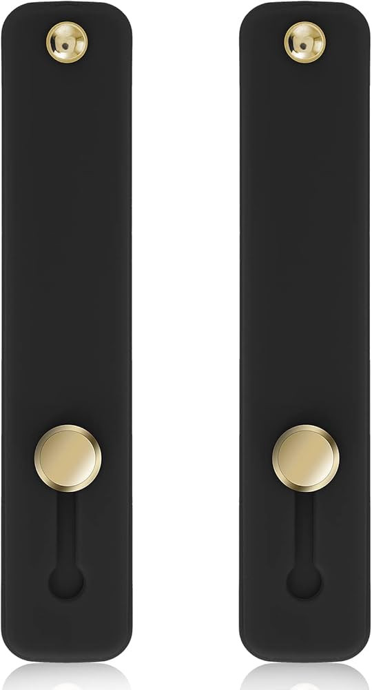 WLLHYF 2Pcs Phone Loop Finger Holder, Silicone Phone Grip Phone Finger Strap Stand Universal Port... | Amazon (US)