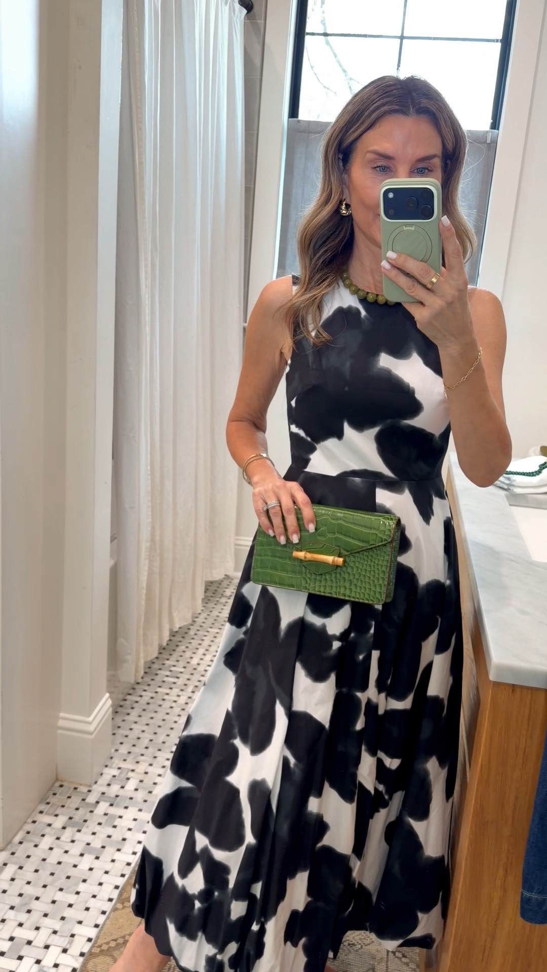 Spring dresses! I’m 5’6’’.
-Zara pink and white striped button up size XS
-Rue Sophie pleated skirt size TTS, XS 
-Julia Amory Nora dress size XS Discount Code TAMMY15 
-Black and white Kenneth Cole dress size 0
-VICI denim dress size XS, size up one size for larger chest. It’s very tight on me. 
-Quince mongolian cashmere pink sweater size S 
-Sneakers TTS 

#LTKootd #LTKSeasonal #LTKOver40