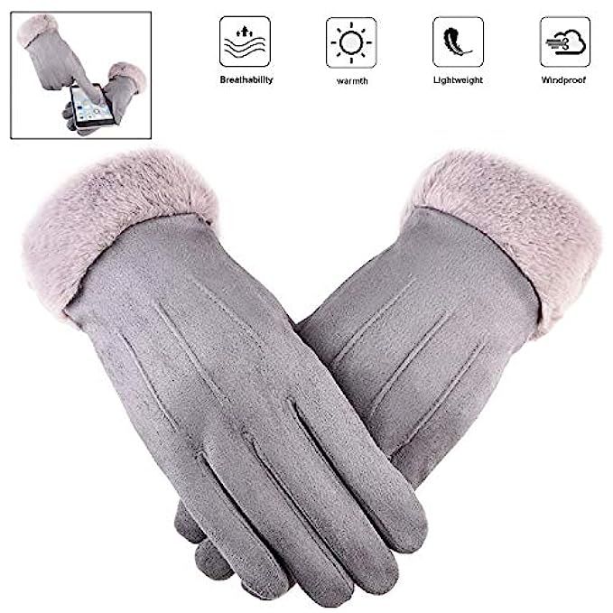 Touch Screen Gloves for Women Winter Warm Texting Gloves | Amazon (US)