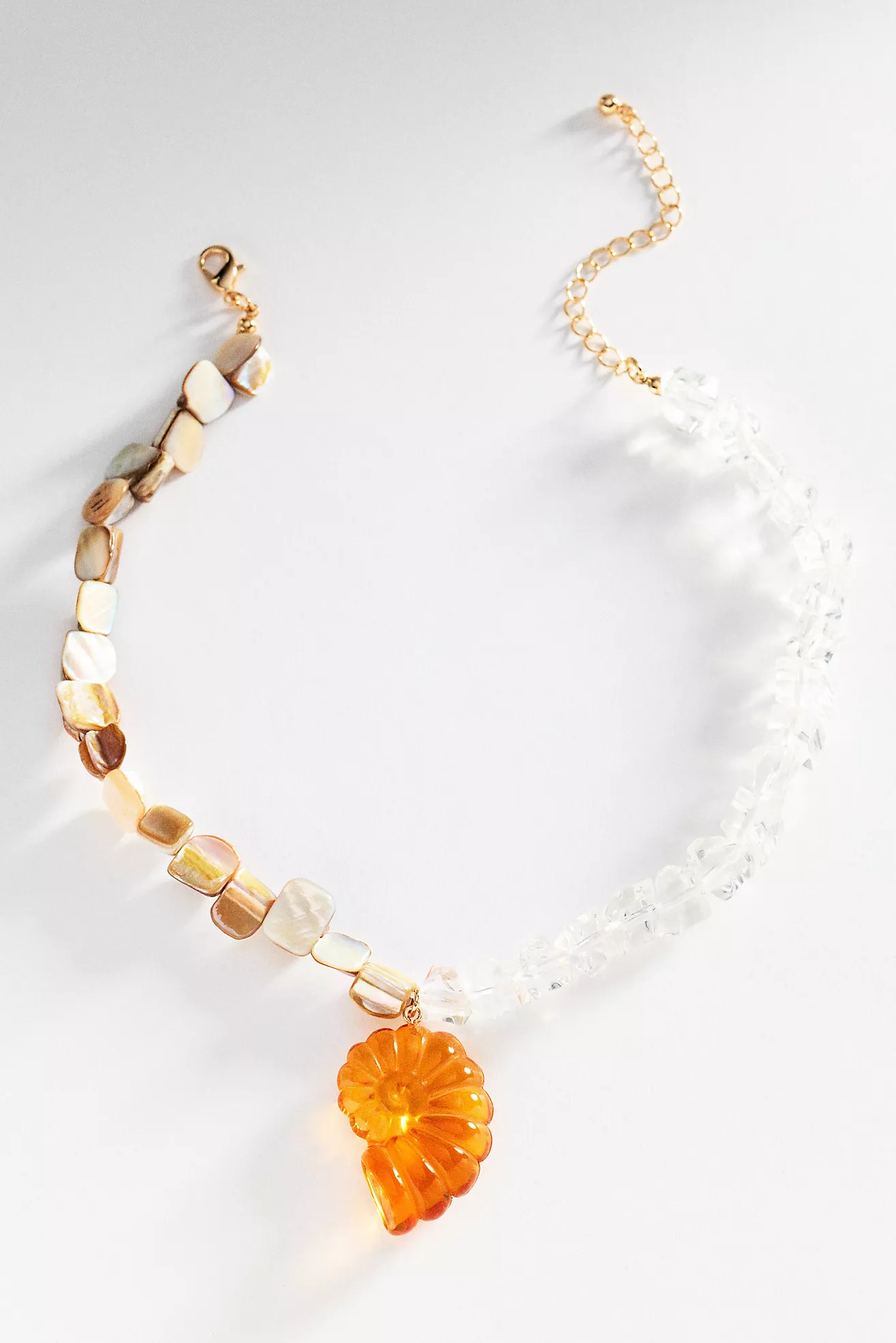 Summer Icon Pendant Beaded Necklace | Anthropologie (US)