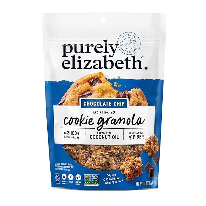 Purely Elizabeth Cookie Granola Choc Chip 11 OZ | Amazon (US)