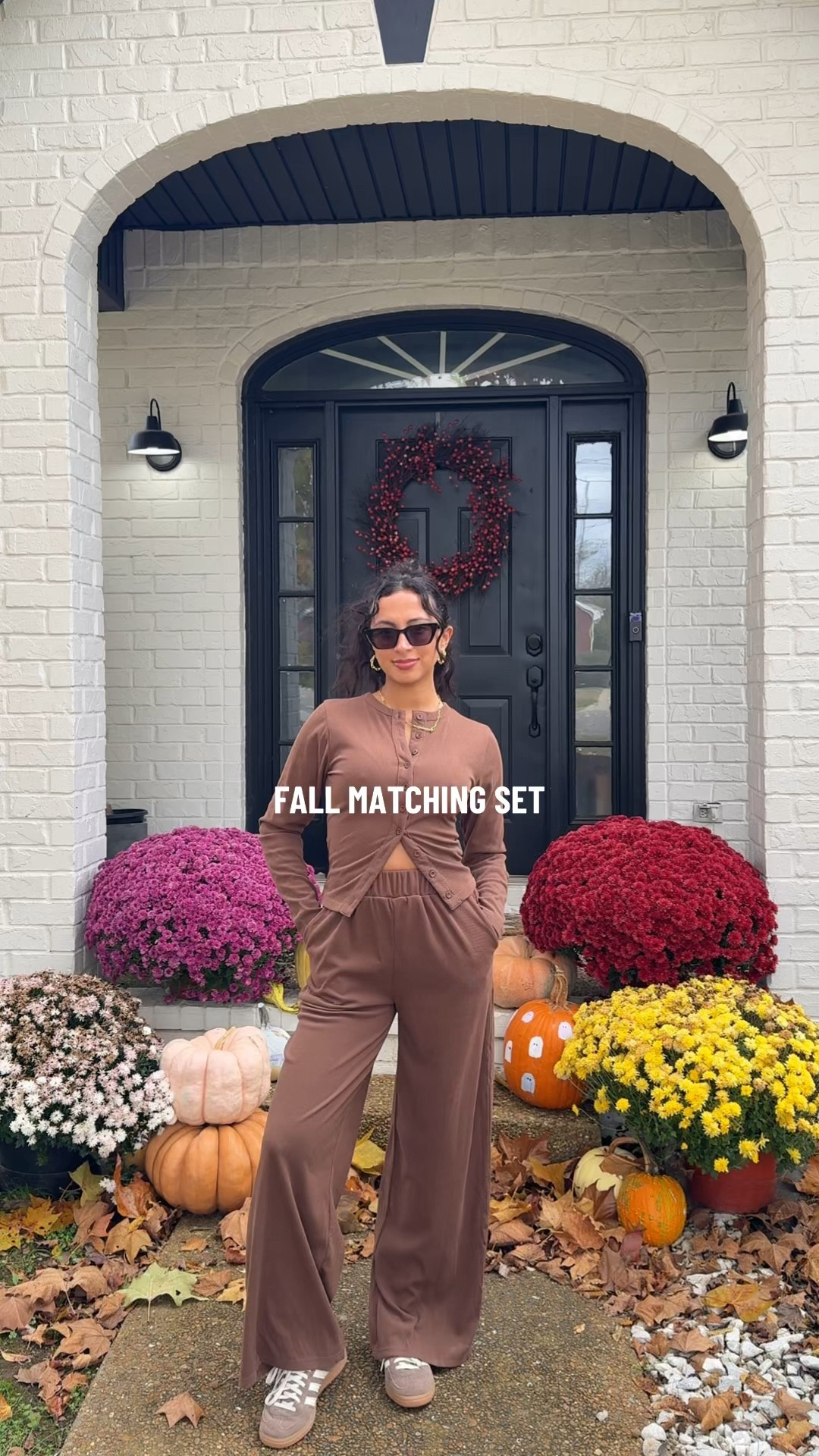 The perfect fall outfit , matching set , loungewear , outfit for errands , mom outfit , lounge set

#LTKSeasonal #LTKmomlife #LTKootd