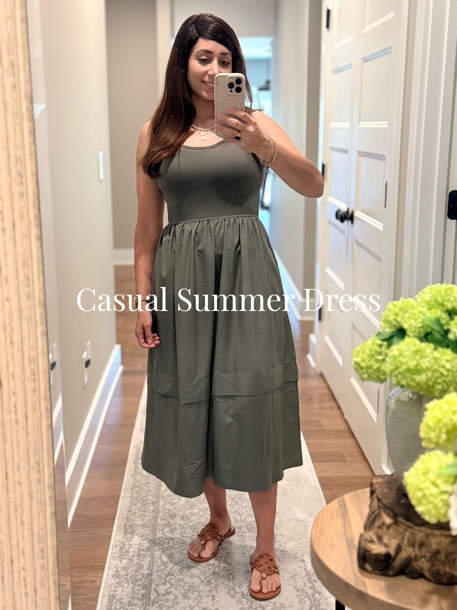 I got some compliments on this dress today so I thought I’d share! The original dress is actually an aisle-of-shame find at Aldi. 😆 I can’t give you a link for that but I found some similar! 

It’s a great throw-it-on and go dress for summer! Cute Tory Burch-style sandals to go with it. 

I’m a size small, 5’-4” height. 

#amazonfinds #aldifinds #toryburchlookforless #stratuxxkaze

#LTKOver40 #LTKootd