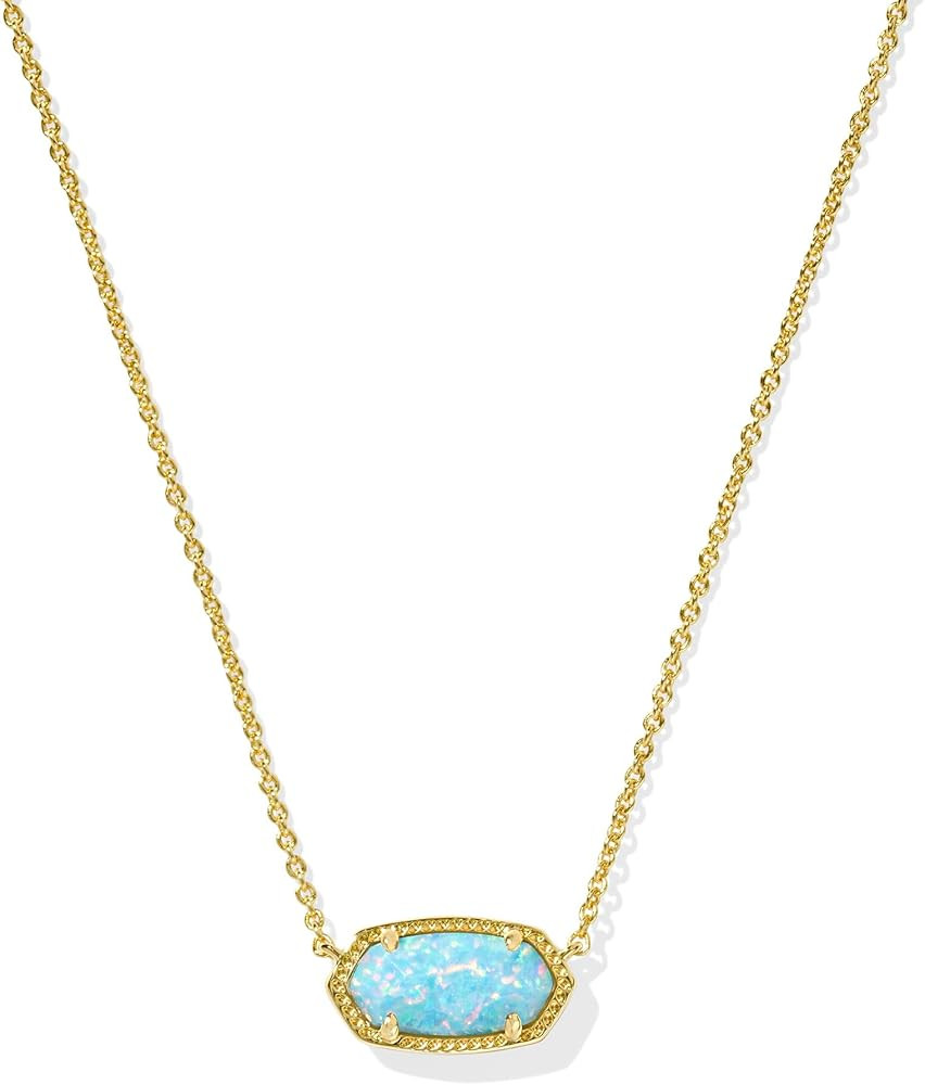 Kendra Scott Elisa Pendant Necklace for Women, Fashion Jewelry, 14k Gold-Plated | Amazon (US)