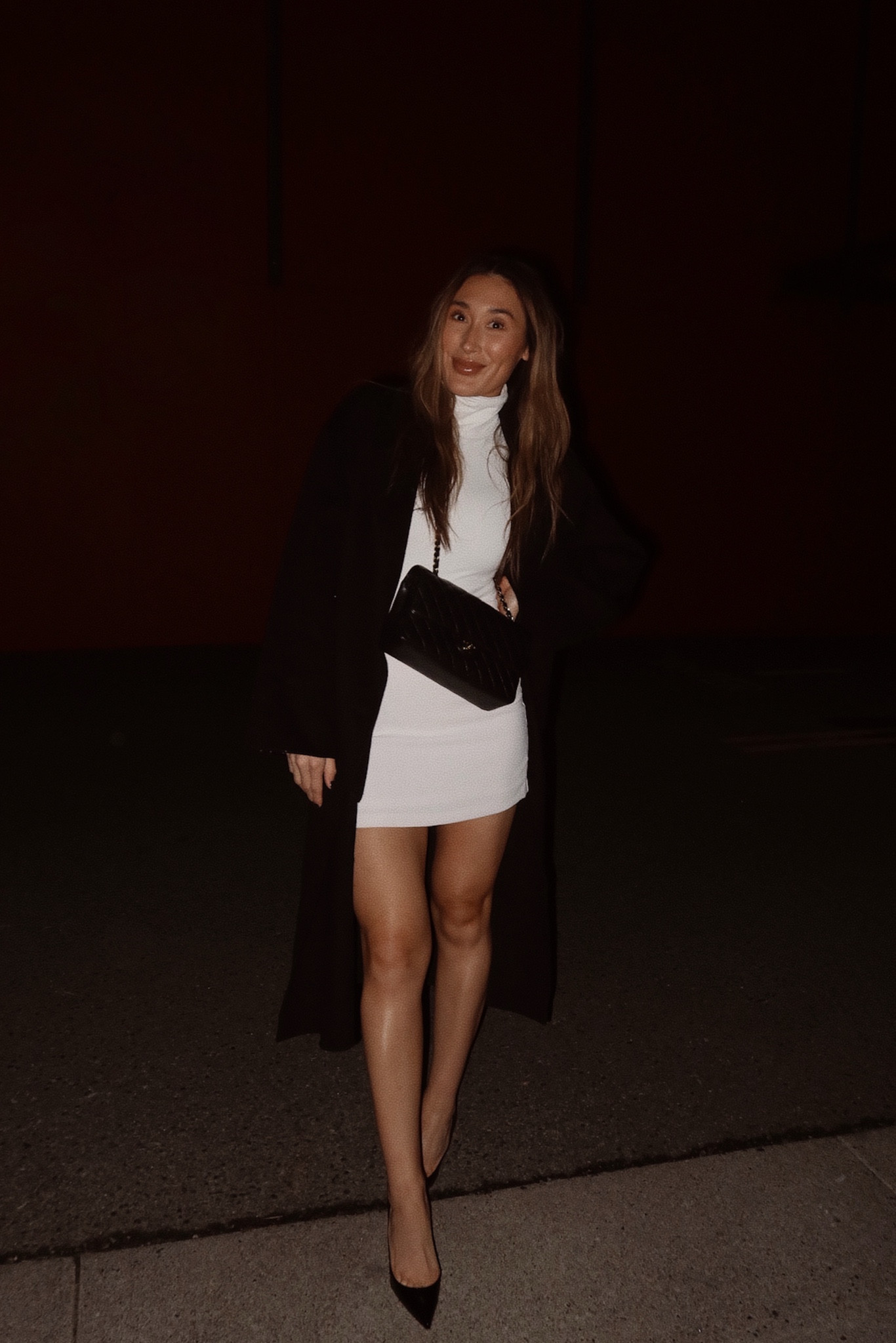 I’ve been dying to wear this outfit. So good! 
Bodysuit - M in Light Birch 
Skirt - 4 in Light Birch 
Jacket - S 

#LTKHoliday #LTKSeasonal