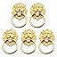 Mgoodoo 5pcs Drawer Lion Head Pull Handle Knob Dresser Cabinet Pull Ring 1.97x3.54inch Classical ... | Amazon (US)