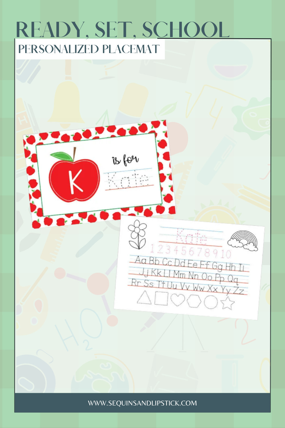Make mealtime a little more fun—and educational! 🍎✏️ These personalized kids placemats are perfect for practicing letters, numbers, shapes, and name writing at home. A sweet back-to-school gift for preschoolers, kindergarteners, toddlers, or little learners getting ready for the classroom. Personalize it with their name for an extra-special touch! 📚✨ 

 #LTKmomlife #LTKBaby #LTKKids