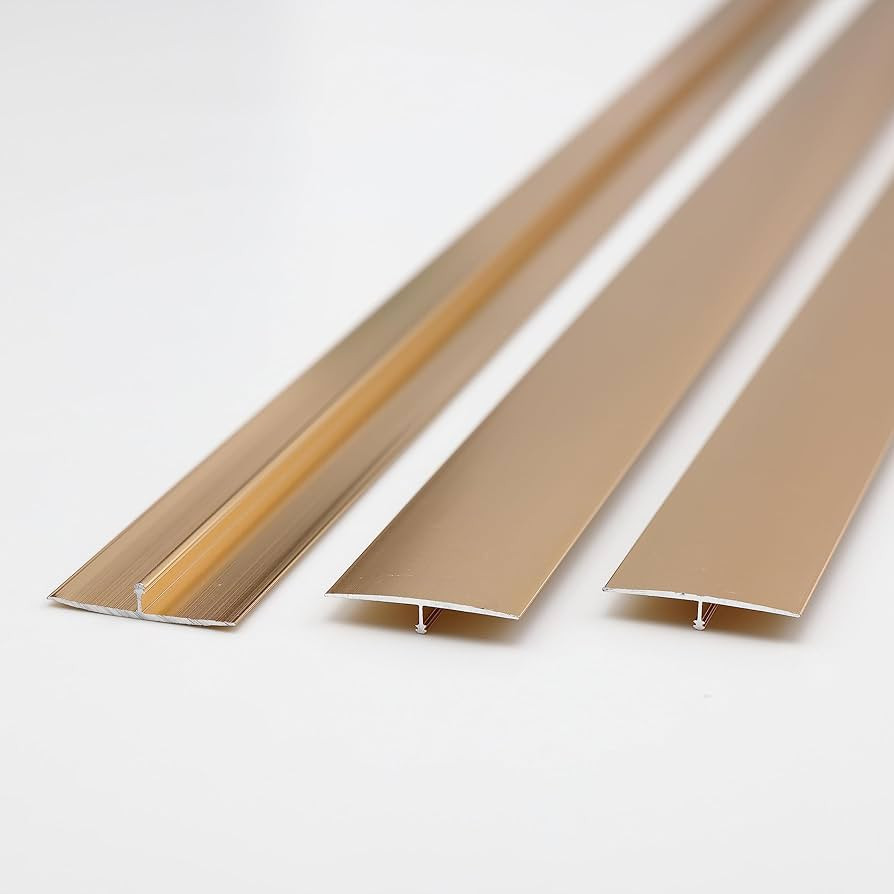 Gaahing Aluminum T Molding Floor Transition Strip, T Moulding for Laminate Flooring Planks, Vinyl... | Amazon (US)