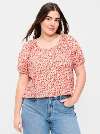 Airy Button-Down Top | Old Navy (US)