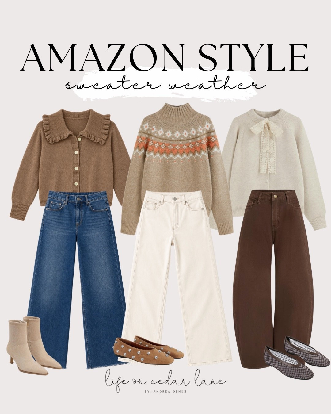 Perfect fall outfits for every occasion. Cozy sweaters, stylish jeans, and chic boots. #fallfashion #amazonstyle

#LTKOver40 #LTKSaleAlert #LTKmomlife