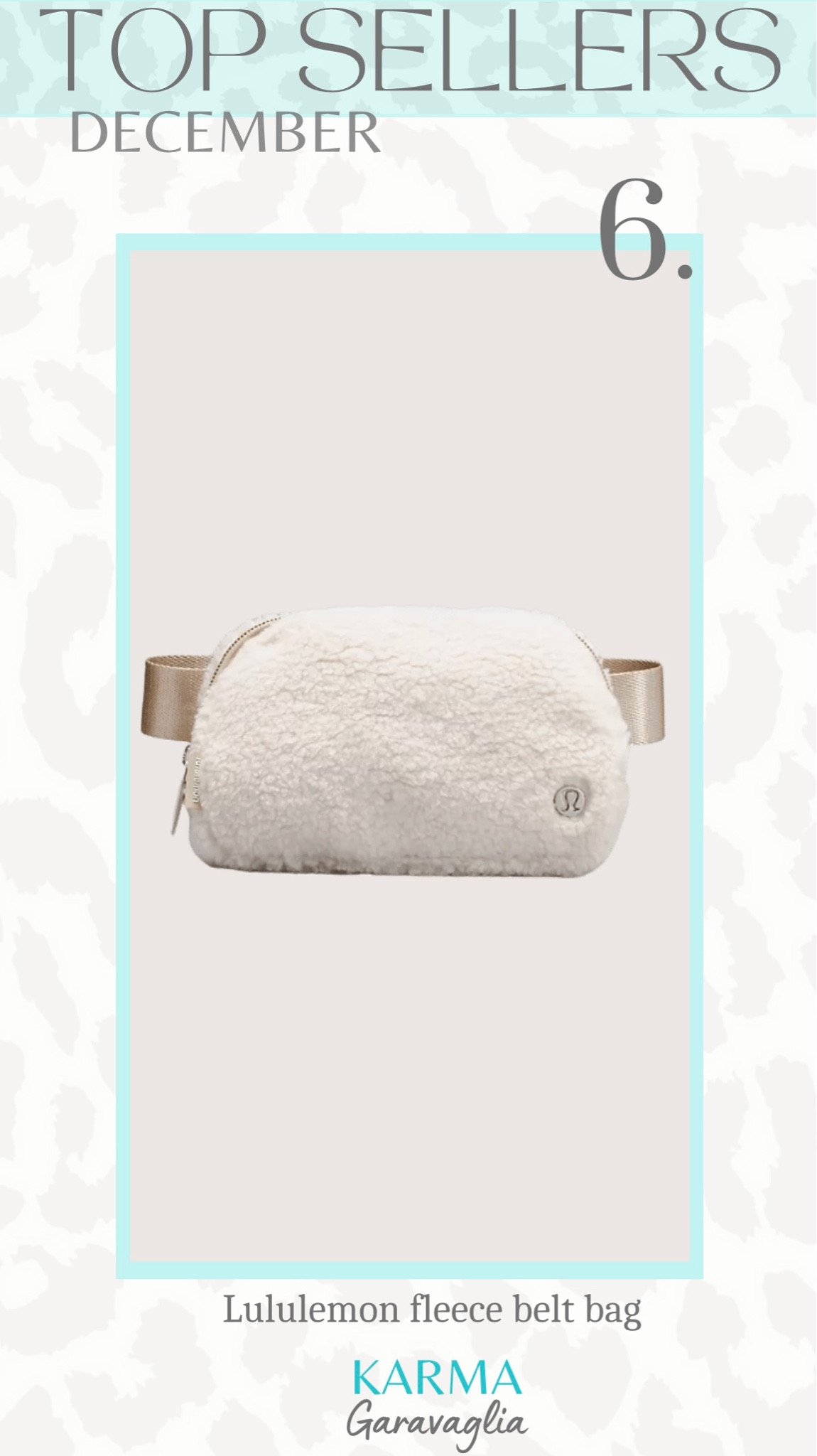 Top sellers, top seller, bestseller, bestsellers, trend alert, Stanley, water tumbler, water cup, Amazon, Amazon fashion, black lace top, Yves Saint Laurent, YSL, Libre Intense perfume, bestseller perfume, bestseller fragrance, Quay, Quay sunglasses, Quay High Key sunglasses, Quay bestsellers, Lululemon, belt bag, everywhere belt bag, fleece belt bag, sherpa belt bag, Walmart, Louis Vuitton dupe, designer inspired makeup bag, LV dupe, toiletry bag, makeup bag, checkered makeup bag, gold hoops, gold hoop earrings, clear heels, #lululemon @lululemon 

Follow me @karmagaravaglia for more fashion finds, beauty faves, lifestyle, home decor, sales and more! So glad you’re here!! XO!!

#LTKSeasonal #LTKitbag #LTKstyletip