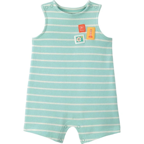 Carter's Child of Mine Baby Boy Romper, Sizes 0/3-24 Months | Walmart (US)