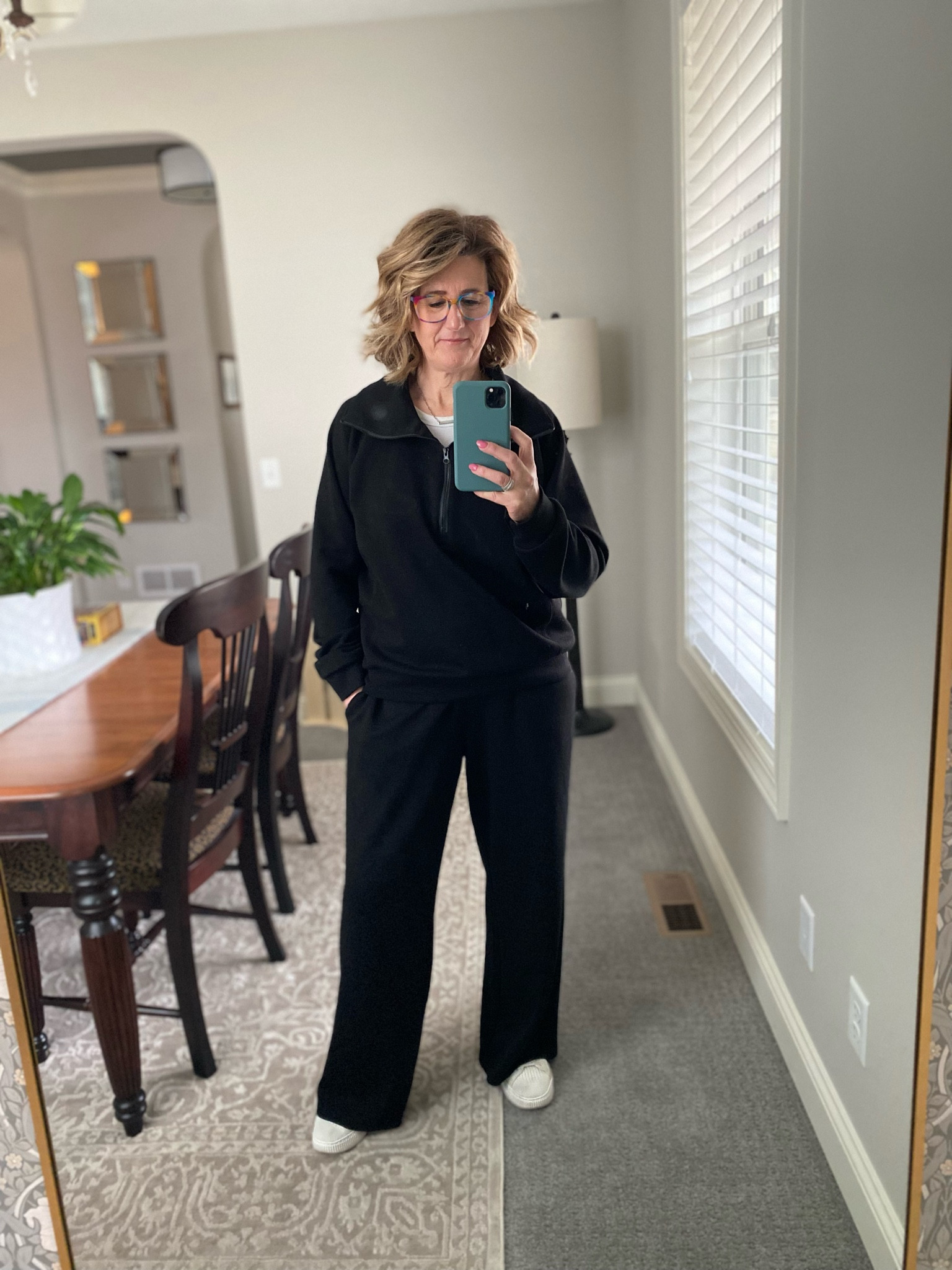 What I wore today. I have in it gray as well and thinking about ordering it in green too! ♥️♥️♥️

#LTKover40 #LTKtravel #LTKMostLoved