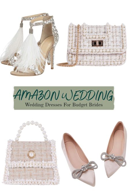 Amazon wedding shoes and purses.

Wedding flats. Bride flats. Bridal flats. Bride heels. Wedding heels. Bride heels. Bridal accessories. Wedding accessories.

#LTKitbag #LTKwedding #LTKshoecrush