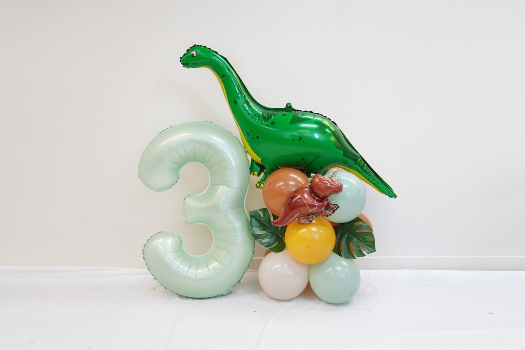 High Quality Large T-Rex Balloon Column | Long neck Dinosaur Balloon Stack | T-Rex Balloon Column... | Etsy (US)