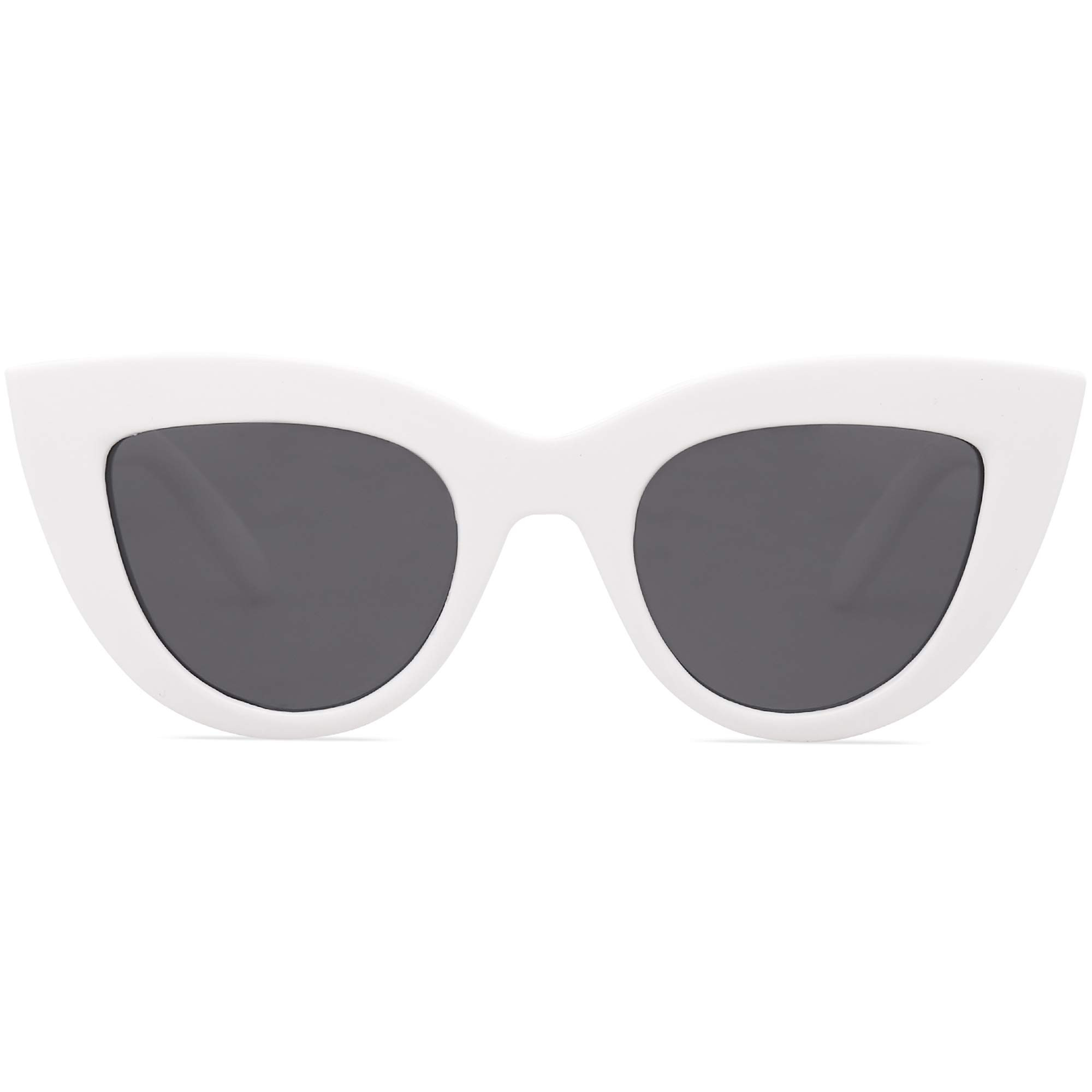 SOJOS Retro Vintage Cateye Sunglasses for Women UV400 Mirrored Lens SJ2939 | Amazon (US)