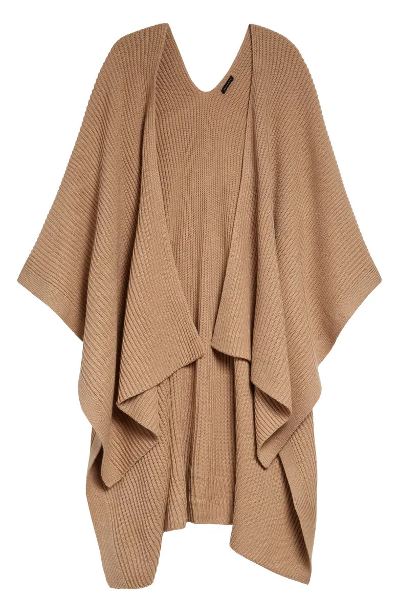 Rib Knit Ruana | Nordstrom