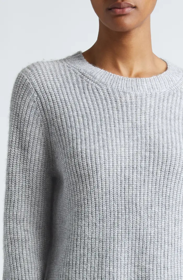 Vince Mélange Shaker Stitch Pullover Sweater | Nordstrom | Nordstrom
