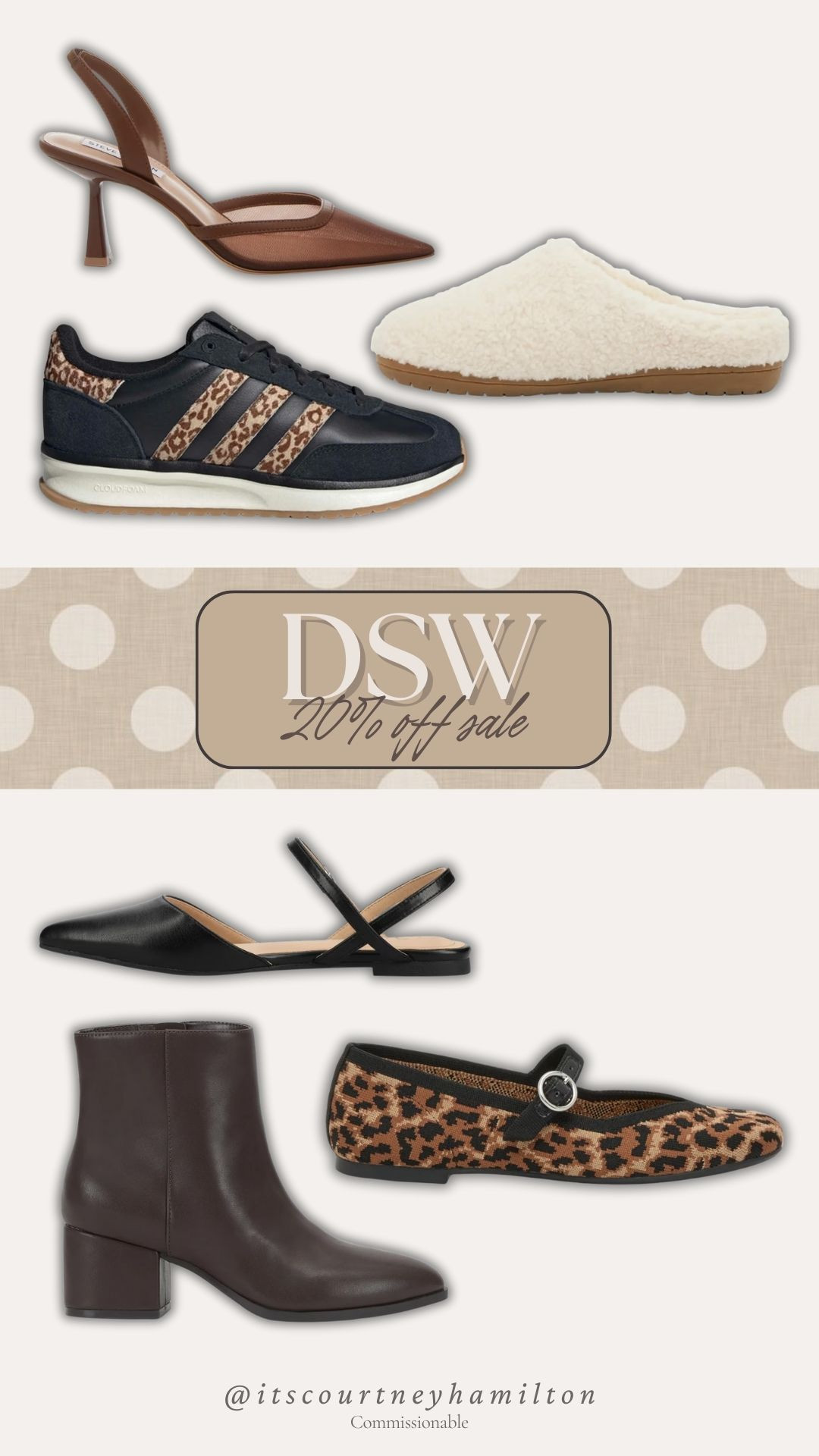 DSW 20% off sale with code ELATED 🤎

sale alert, shoe crush, booties, flats, sneakers, adidas, heels, slides, finds under 100, finds under 50, courtney hamilton 

 #LTKootd #LTKSeasonal #LTKSaleAlert
