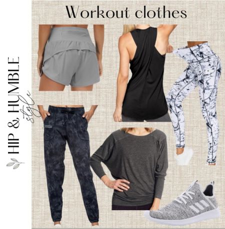 Great workout finds from Amazon including running shorts, workout tops, yoga pants and tennis shoes 

#LTKstyletip #LTKover40 #LTKfitness